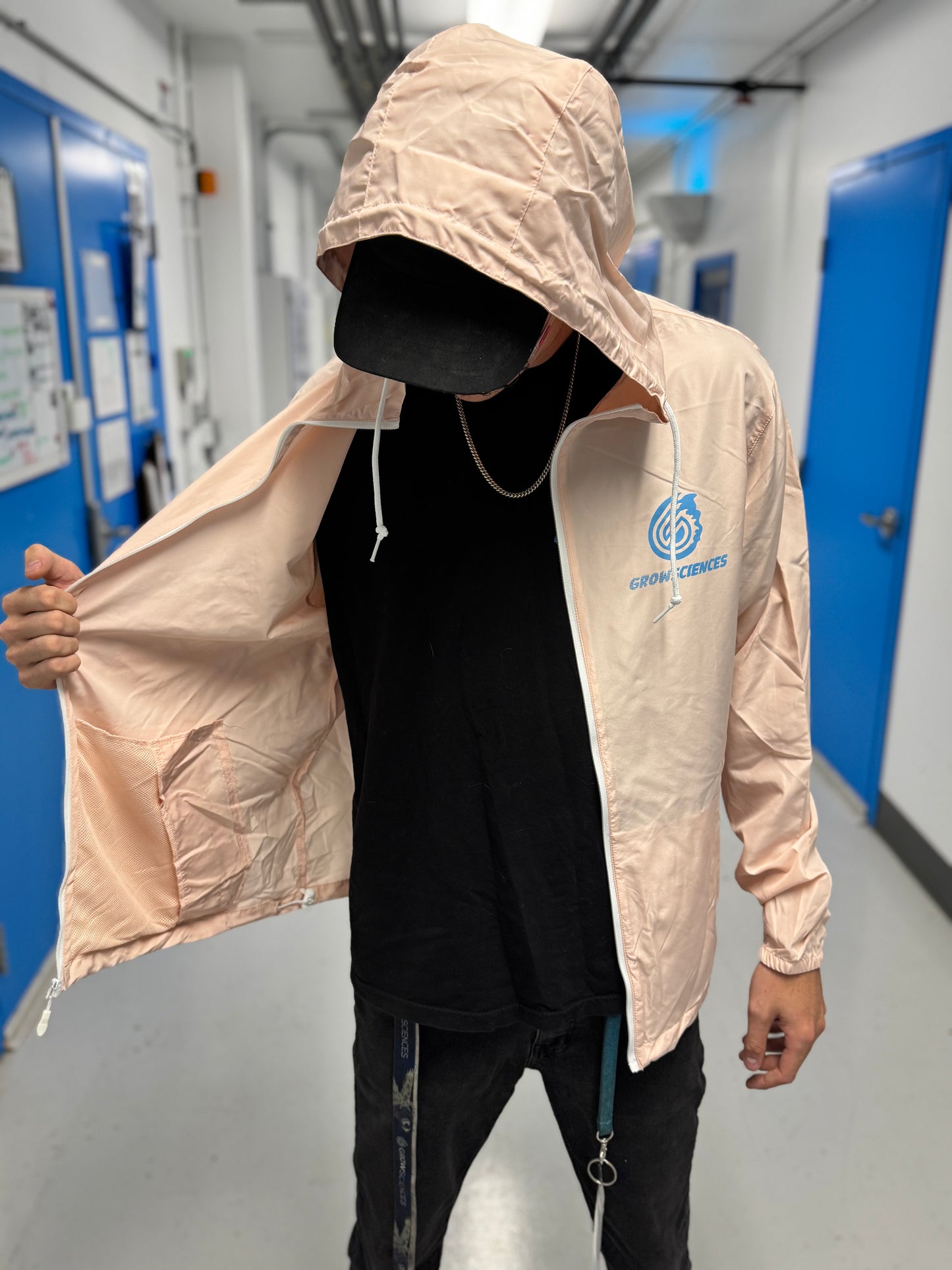 >Grow Sciences windbreaker< (V2) (BLUSH)