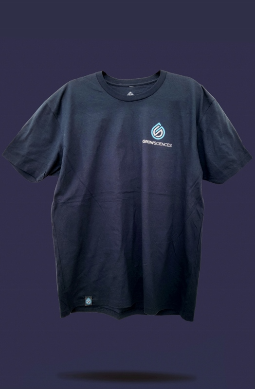 Grow Sciences Intergalactic Surfer T-Shirt (GS Logo Front)