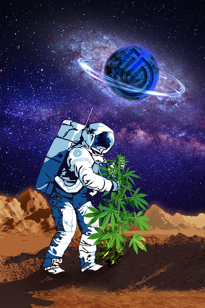 Intergalactic Grower Poster