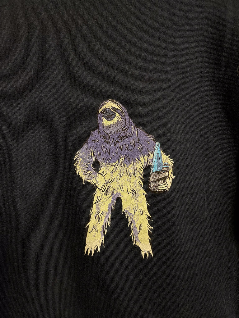 Grow Sciences High Flying Sloth T-Shirt (Sloth Logo Front)