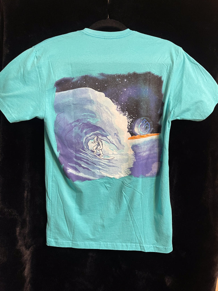 Grow Sciences Intergalactic Surfer T-Shirt (Surfer Logo Front)